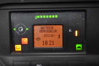 Used Forklift Truck LINDE R 16 - 01 /58874/ ELEKTRO SCHUBMASTSTAPLER (13074569)