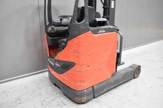 Used Forklift Truck LINDE R 16 B - 01 /58698/ ELEKTRO SCHUBMASTSTAPLER (13074784)
