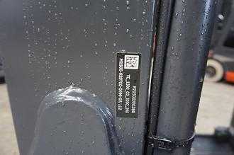 Used Forklift Truck LINDE R 16B-01 - 6.960mm Hubhöhe ELEKTRO SCHUBMASTSTAPLER (13060373)