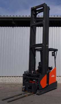 Used Forklift Truck LINDE R 17 X 116-03 ELEKTRO SCHUBMASTSTAPLER (12891796)