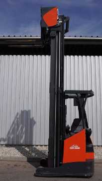 Used Forklift Truck LINDE R 17 X 116-03 ELEKTRO SCHUBMASTSTAPLER (12891796)