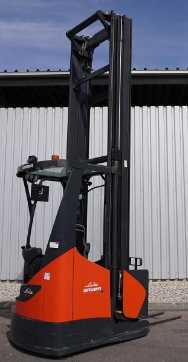 Used Forklift Truck LINDE R 17 X 116-03 ELEKTRO SCHUBMASTSTAPLER (12891796)