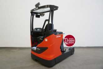 Used Forklift Truck LINDE R 20 1120 ELEKTRO SCHUBMASTSTAPLER (13014940) backdrop