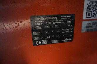 Used Forklift Truck LINDE R 20G-01 - 3.640 Betriebsstunden ELEKTRO SCHUBMASTSTAPLER (13074101)