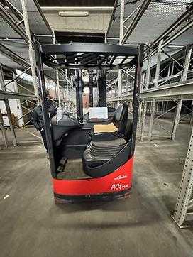 Used Forklift Truck LINDE R12 CS - 115 - 06 ELEKTRO SCHUBMASTSTAPLER (12986348)
