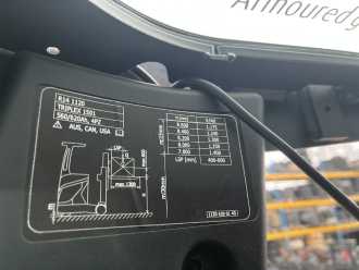 Used Forklift Truck LINDE R14-01 ELEKTRO SCHUBMASTSTAPLER (13019303)