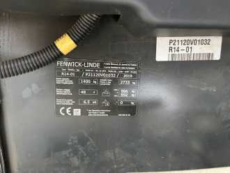 Used Forklift Truck LINDE R14-01 ELEKTRO SCHUBMASTSTAPLER (13065758)