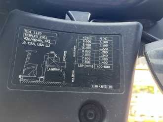 Used Forklift Truck LINDE R14 ELEKTRO HOCHHUBWAGENFAHRERSITZ (13067855)