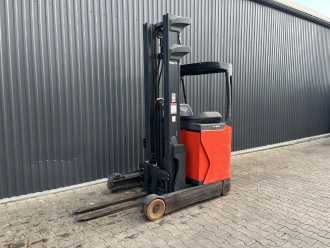 Used Forklift Truck LINDE R14B ELEKTRO SCHUBMASTSTAPLER (13069053) backdrop