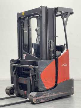 Used Forklift Truck LINDE R14X-03-116 ELEKTRO SCHUBMASTSTAPLER (13063753)
