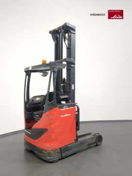 Used Forklift Truck LINDE R16B-1120-01 ELEKTRO SCHUBMASTSTAPLER (13041781)