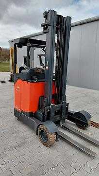 Used Forklift Truck LINDE R16G ELEKTRO SCHUBMASTSTAPLER (13034097)