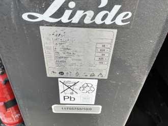 Used Forklift Truck LINDE R16G ELEKTRO SCHUBMASTSTAPLER (13058702)