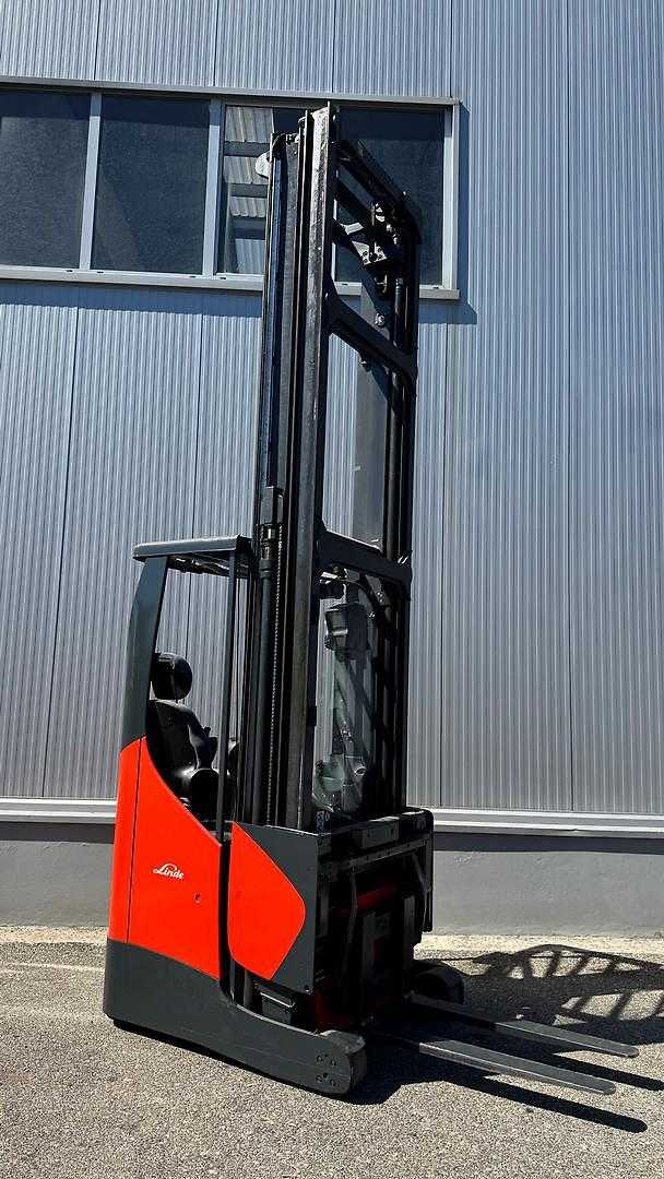 Used Forklift Truck LINDE R17X ELEKTRO SCHUBMASTSTAPLER (12982322)