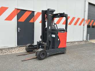 Used Forklift Truck LINDE R20G-01 ELEKTRO SCHUBMASTSTAPLER (13071568) backdrop
