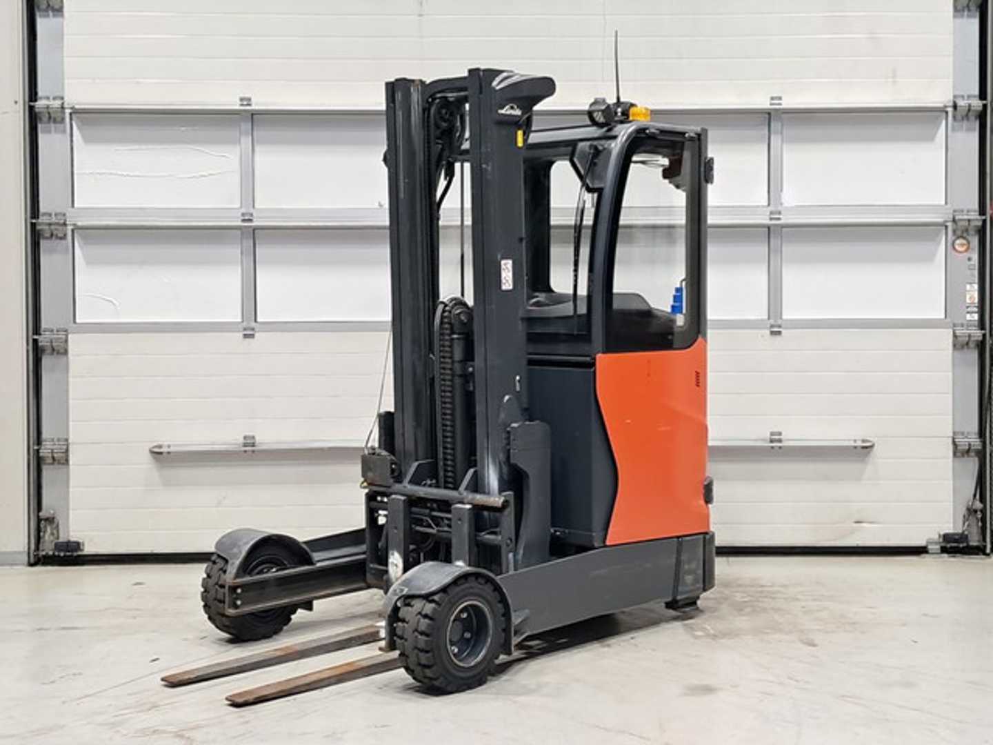 Used Forklift Truck LINDE R20G-01 ELEKTRO SCHUBMASTSTAPLER (13073383)
