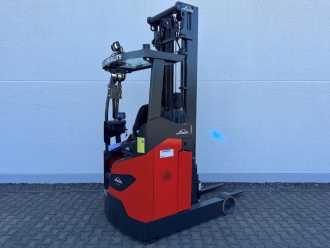 Used Forklift Truck LINDE RI16 ELEKTRO SCHUBMASTSTAPLER (13055871) backdrop
