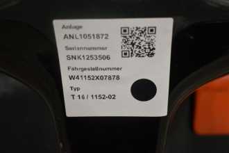 Used Forklift Truck LINDE T 16 1152-02 ELEKTRO NIEDERHUBWAGENDEICHSEL (13021746)