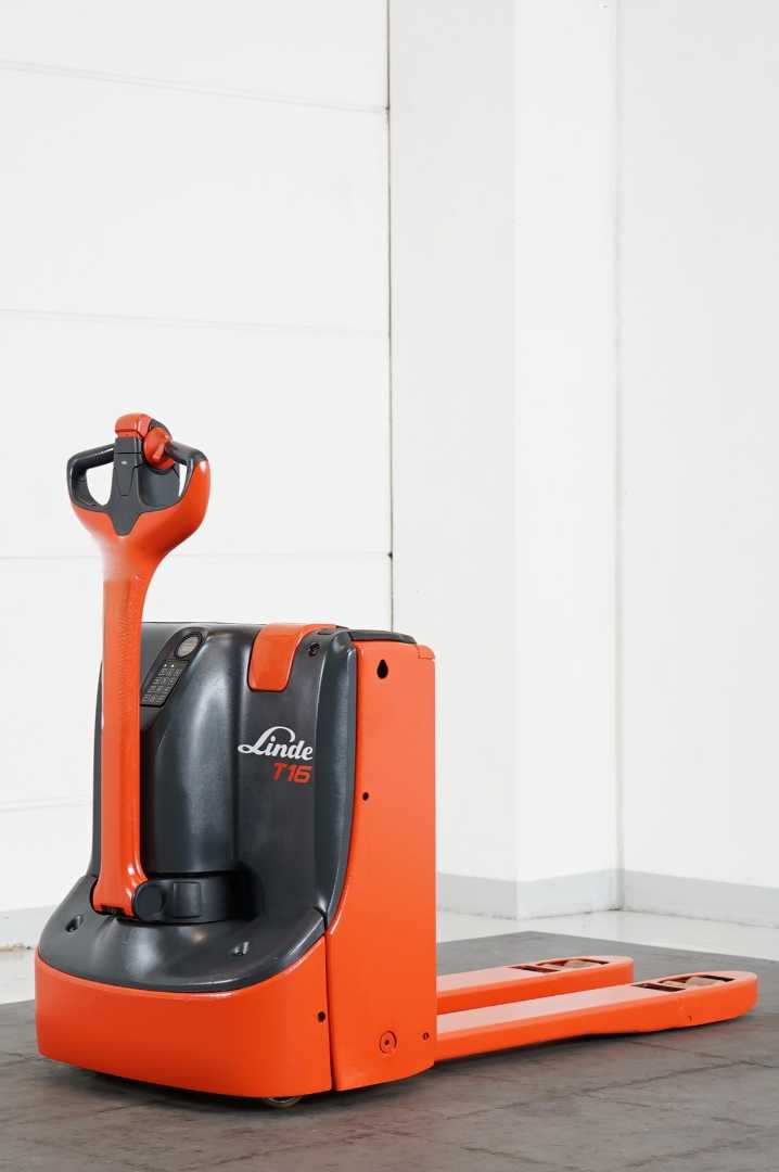 Used Forklift Truck LINDE T 16 1152 ELEKTRO NIEDERHUBWAGENDEICHSEL (13047532)