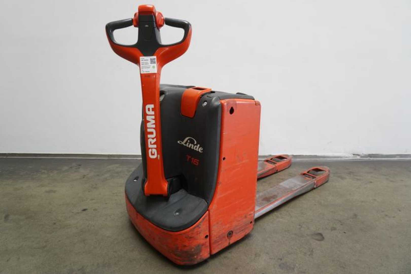 Used Forklift Truck LINDE T 16 1152 ELEKTRO NIEDERHUBWAGENDEICHSEL (13069095)