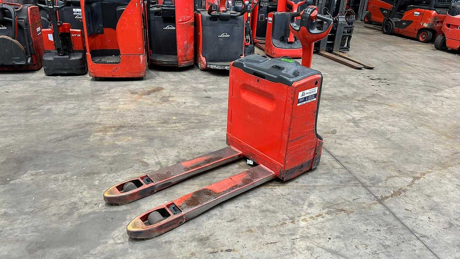 Used Forklift Truck LINDE T 16 ELEKTRO NIEDERHUBWAGENDEICHSEL (13076205)