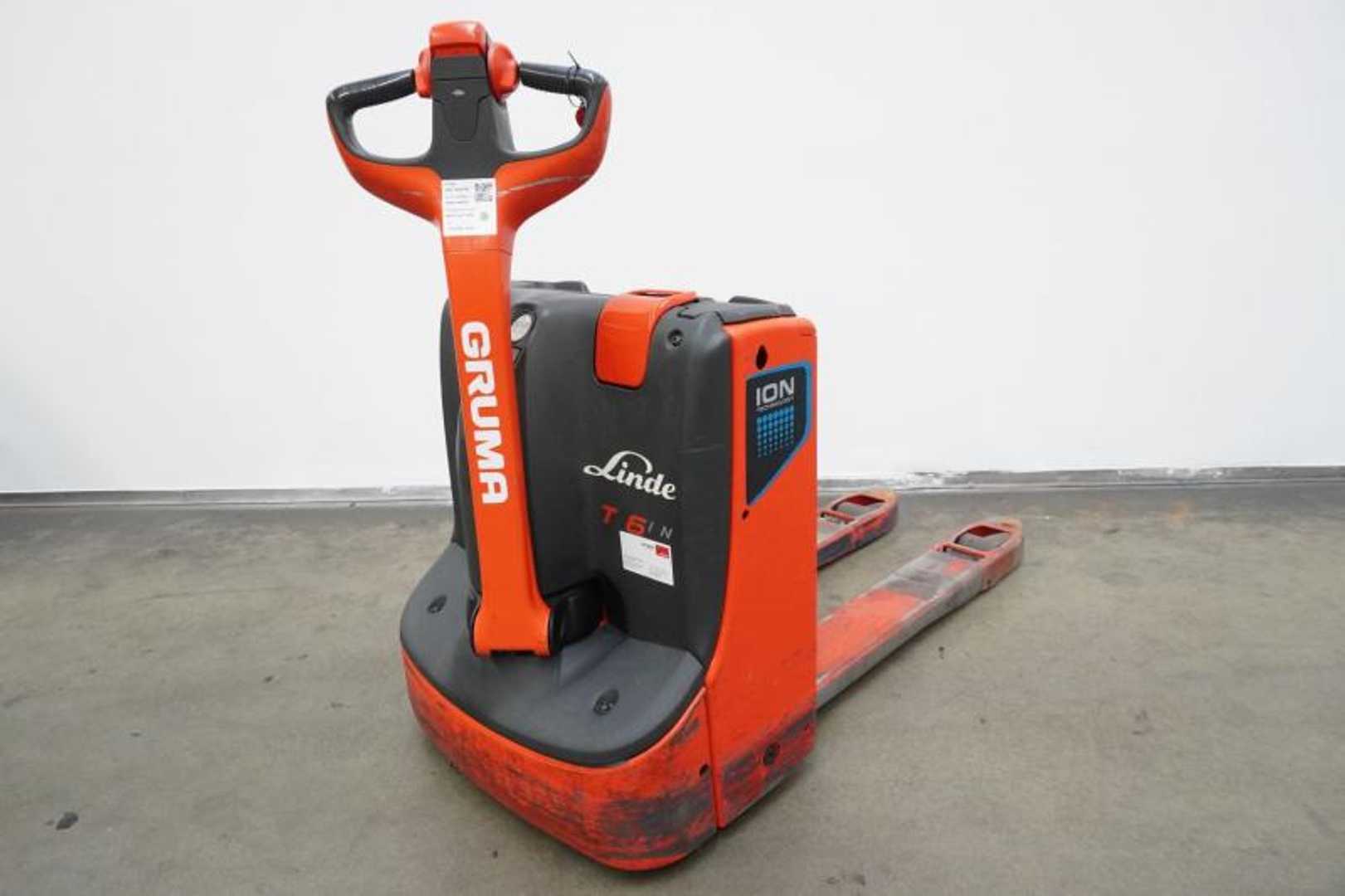 Used Forklift Truck LINDE T 16 ION 1152 ELEKTRO NIEDERHUBWAGENDEICHSEL (12993127)
