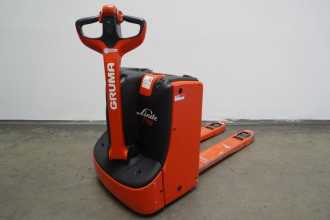 Used Forklift Truck LINDE T 18 1152 ELEKTRO NIEDERHUBWAGENDEICHSEL (13037729) backdrop