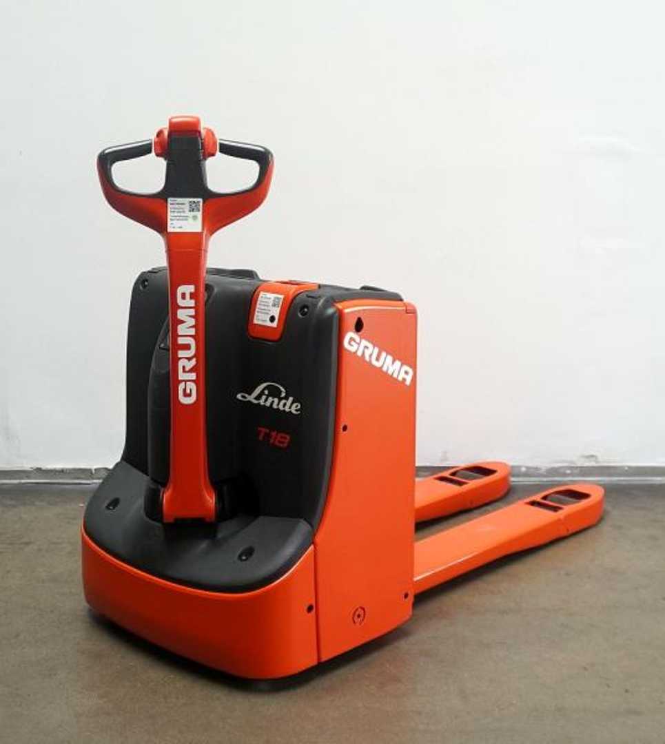 Used Forklift Truck LINDE T 18 1152 ELEKTRO NIEDERHUBWAGENDEICHSEL (13063136)