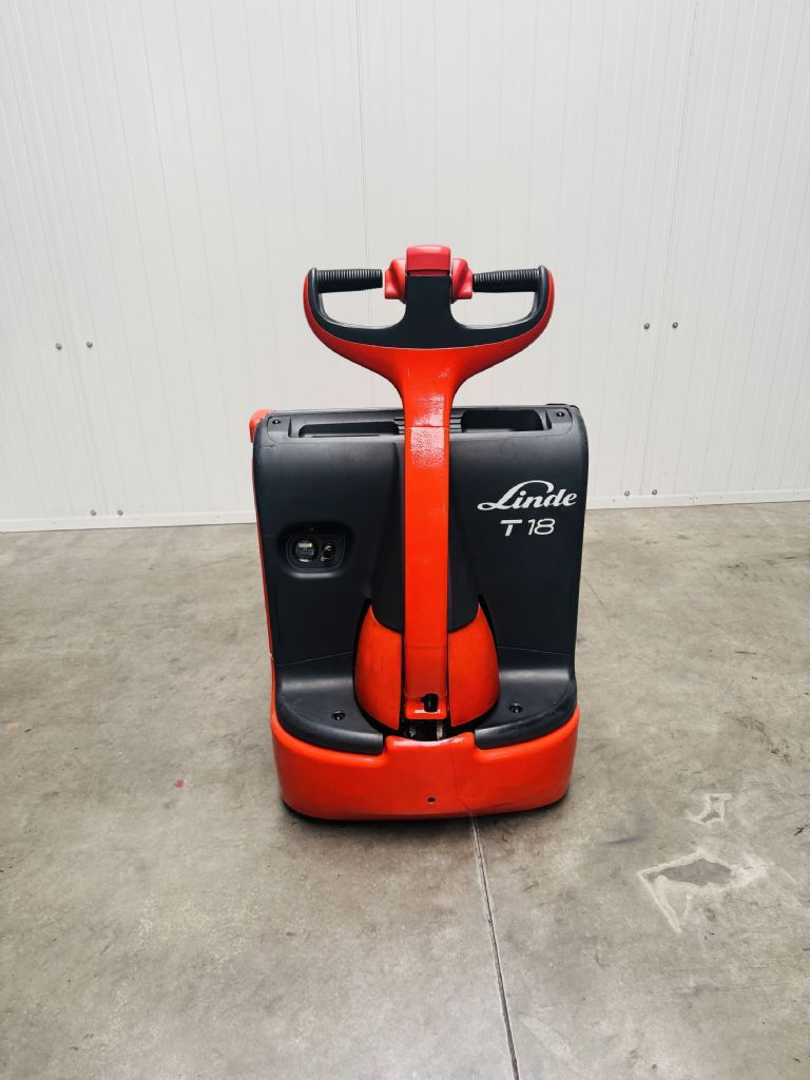 Used Forklift Truck LINDE T 18 ELEKTRO NIEDERHUBWAGENDEICHSEL (13073427)