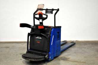 Used Forklift Truck LINDE T 20 AP 1153-01 ELEKTRO NIEDERHUBWAGENFAHRERSTAND (13033688) backdrop