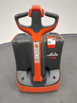Used Forklift Truck LINDE T16-1152-02 ELEKTRO NIEDERHUBWAGENDEICHSEL (13011298)