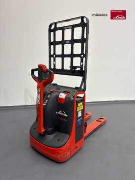 Used Forklift Truck LINDE T16-1152-02 ELEKTRO NIEDERHUBWAGENDEICHSEL (13052163) backdrop