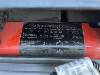 Used Forklift Truck LINDE T16L ELEKTRO NIEDERHUBWAGENDEICHSEL (13074855)