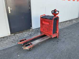 Used Forklift Truck LINDE T18 ELEKTRO NIEDERHUBWAGENSEMIELEKTRISCH (13040665) backdrop