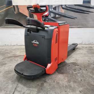 Used Forklift Truck LINDE T20 AP Bilancia ELEKTRO NIEDERHUBWAGENDEICHSEL (13059594)