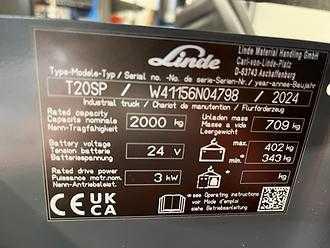 Used Forklift Truck LINDE T20SP ELEKTRO NIEDERHUBWAGENFAHRERSTAND (12921116)