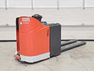 Used Forklift Truck LINDE T24 SP ELEKTRO NIEDERHUBWAGENSEMIELEKTRISCH (13056003)