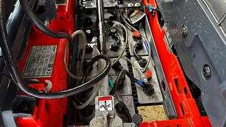 Used Forklift Truck LINDE V 08-02 ELEKTRO NIEDERHUBKOMMISSIONIERER (13067774)
