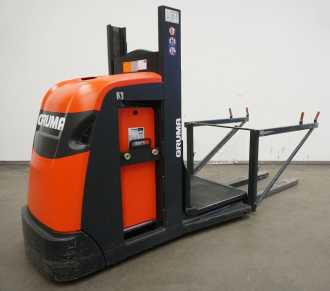 Used Forklift Truck LINDE V 10 5212 ELEKTRO MITTELHUBKOMMISSIONIERER (12778680) backdrop