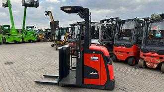 Used Forklift Truck LINDE V 10 nur 17 Stunden ELEKTRO NIEDERHUBKOMMISSIONIERER (13075236)