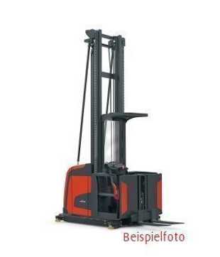 Used Forklift Truck LINDE V48 ELEKTRO HOCHREGALSCHMALGANGSTAPLER (12914679) backdrop