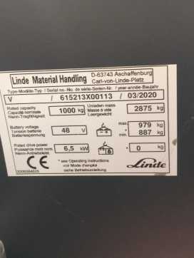 Used Forklift Truck LINDE V48VOLT-5213-01 ELEKTRO HOCHHUBKOMMISSIONIERER (13058329)
