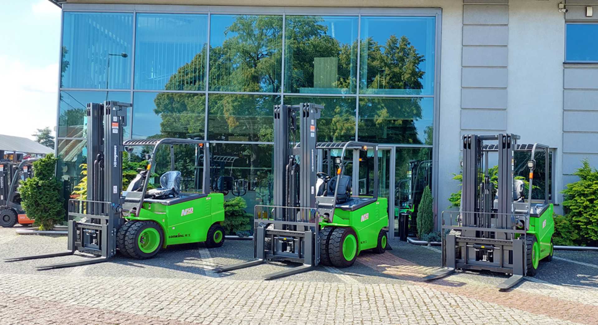 Used Forklift Truck LONKING LG50B N series ELEKTRO VIERRADFRONTSTAPLER (13005391)