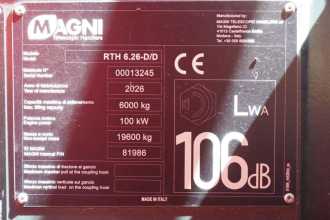 Used Forklift Truck MAGNI RTH 6.26 DIESEL TELESKOPARMSTAPLER (13048996)