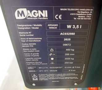 Used Forklift Truck MAGNI W 3,5 l / / hydraulische Seilwinde 3500 kg WEITERE WEITERE (13057145)