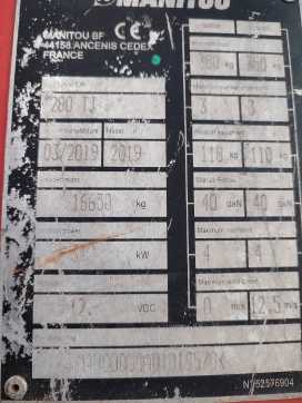 Used Forklift Truck MANITOU 280 TJ WEITERE WEITERE (13025705)