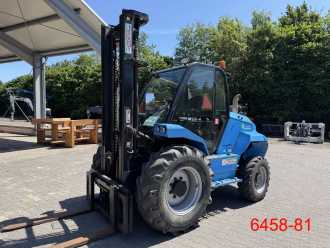 Used Forklift Truck MANITOU M 30 - 4 DIESEL GELAENDESTAPLER (13045838) backdrop