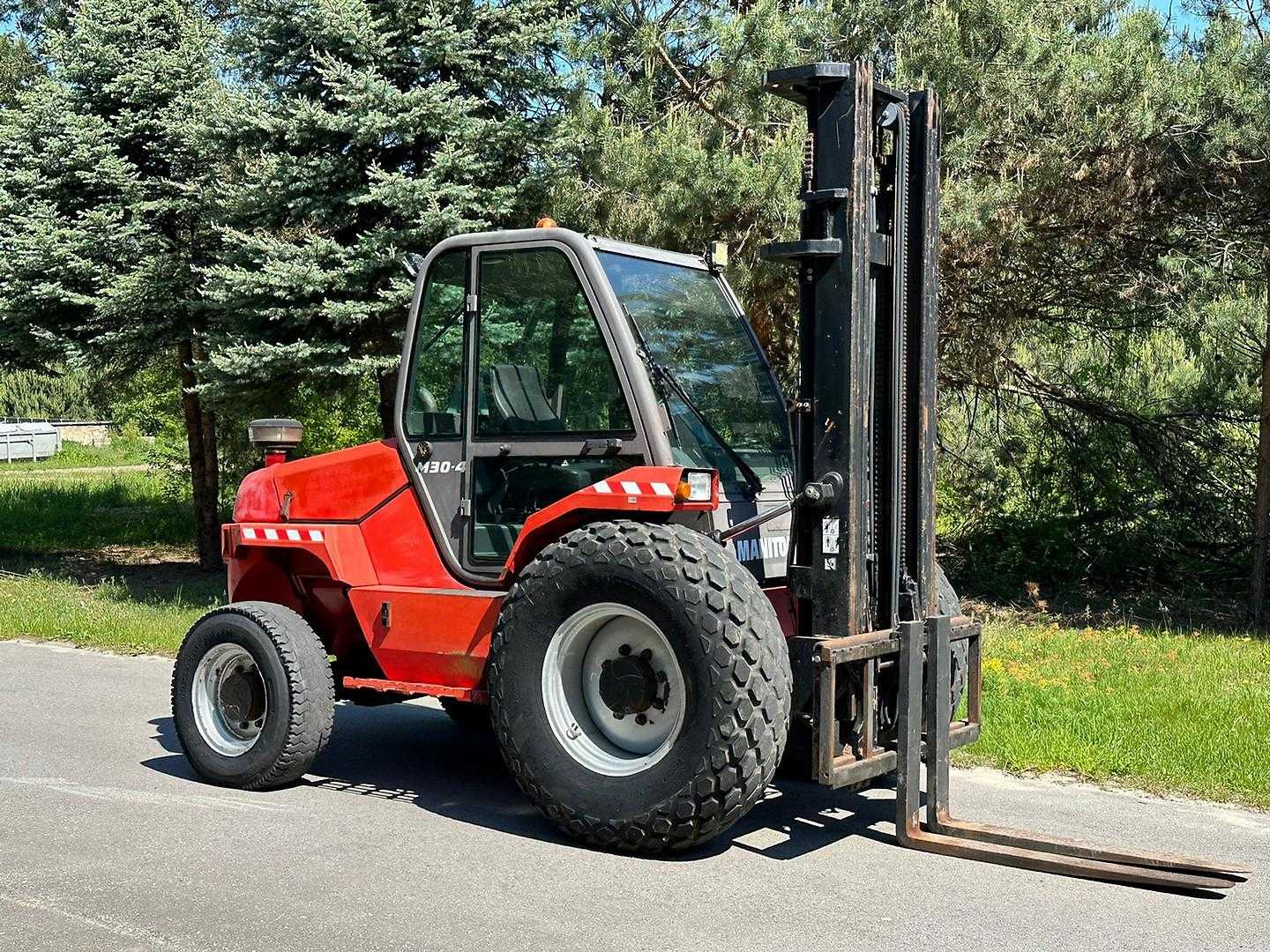 Used Forklift Truck MANITOU M30-4 DIESEL VIERRADFRONTSTAPLER (12961410)