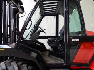 Used Forklift Truck MANITOU M50-4D - TRIPLEX- 4x4 DIESEL GELAENDESTAPLER (12919147)