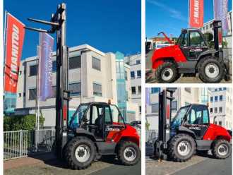 Used Forklift Truck MANITOU M50.4 D ST5 S1 EU DIESEL GELAENDESTAPLER (13069845) backdrop